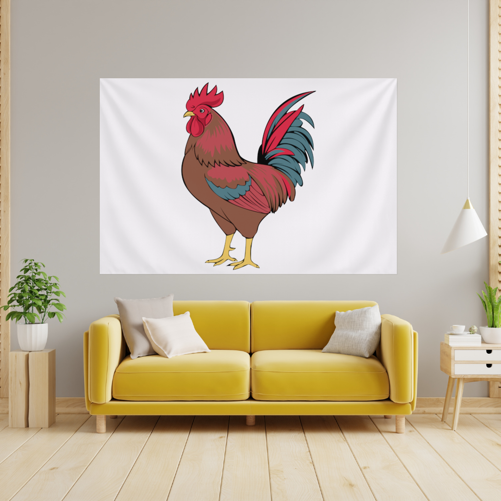 Wilson Lo Siento Retro Graphic Art Wall Tapestry