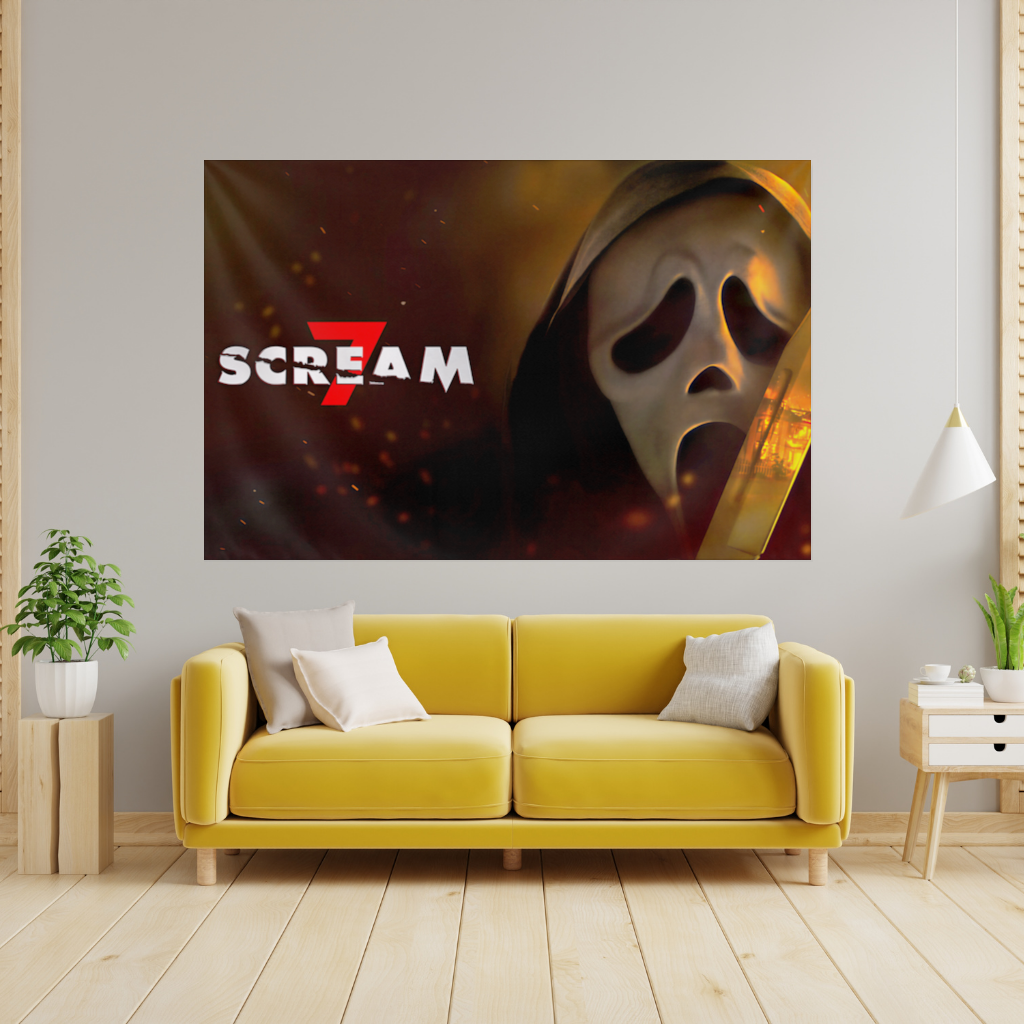 Horror Movie Ghost Fan Art Wall Tapestry