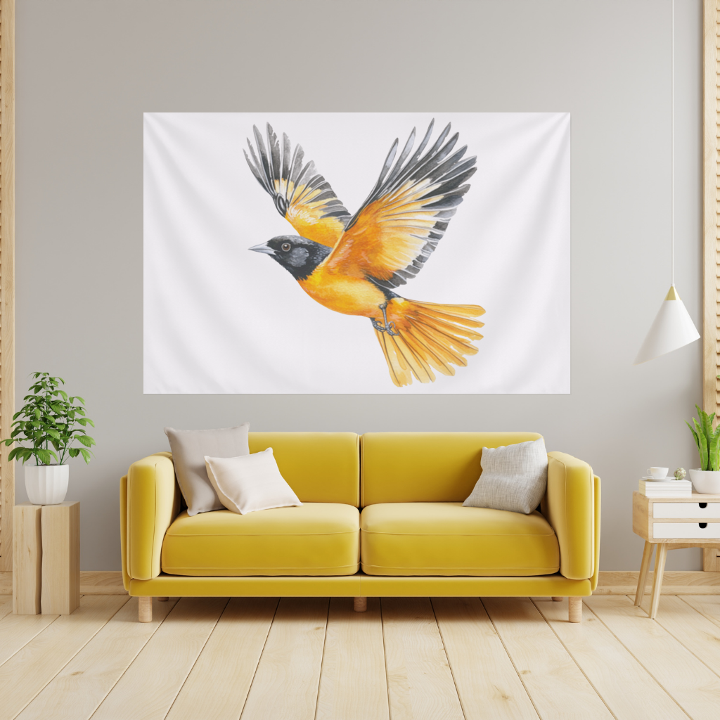 Watercolor Baltimore Oriole 