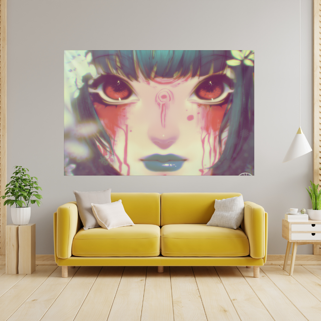 secret green Wall Tapestry