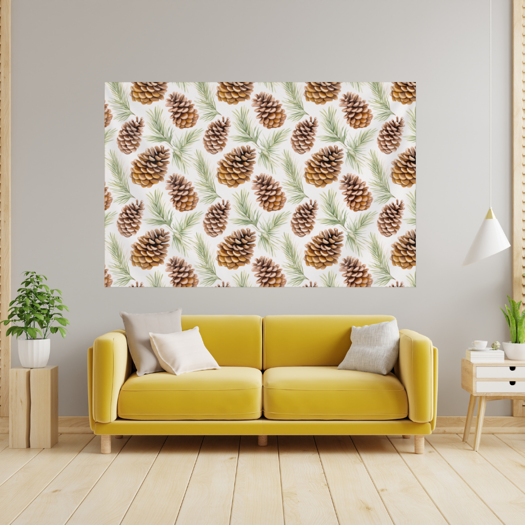 Pinecone Pattern Nature Background