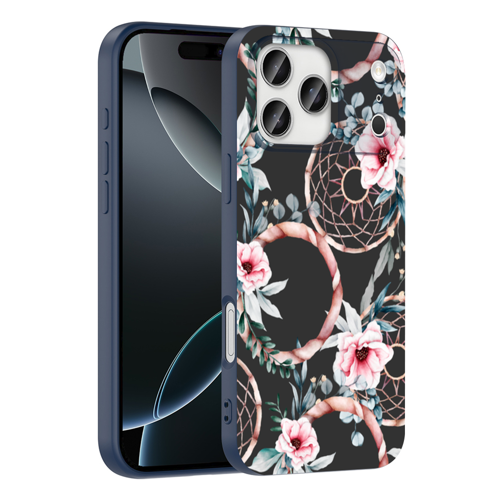 Boho Floral Dreamcatcher Pattern iPhone 17 Pro Max Case