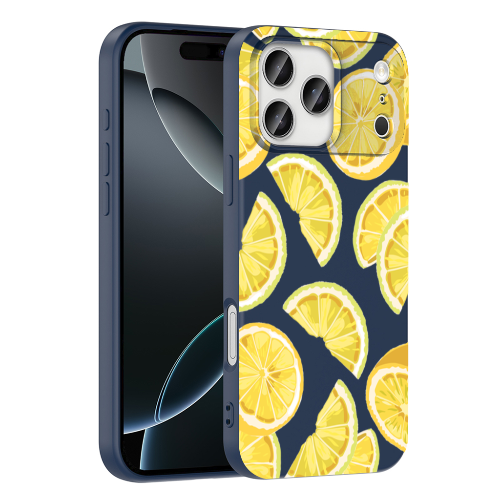 Fresh Lemon Slices Vibrant Summer Pattern 