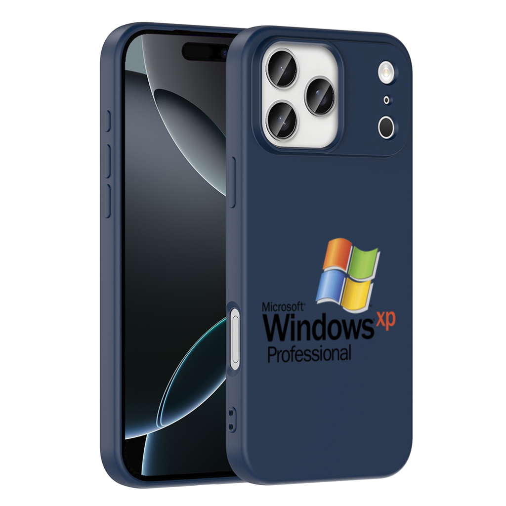Digital Nostalgia Windows XP Iconic Logo iPhone 17 Pro Max Case