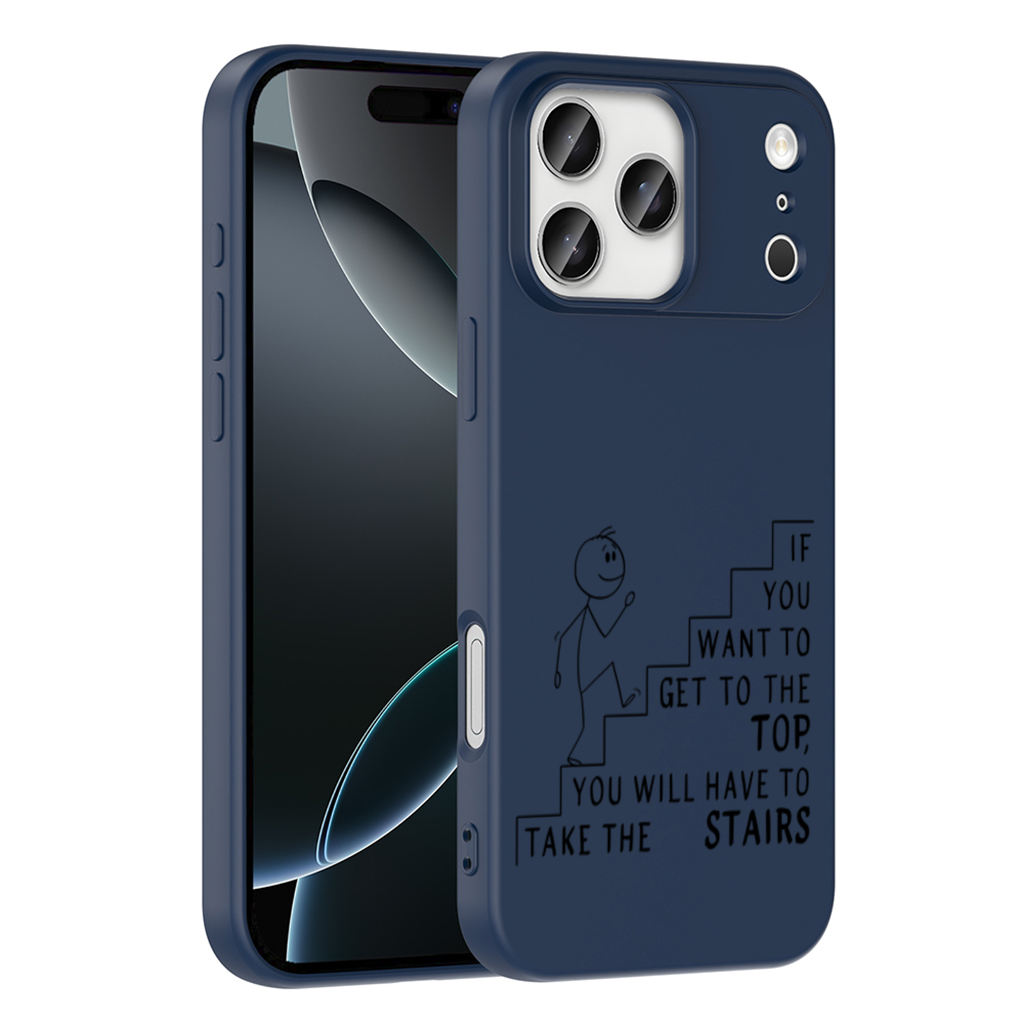 If you want to get to the top, you will have to take the stairs. iPhone 17 Pro Max Case
