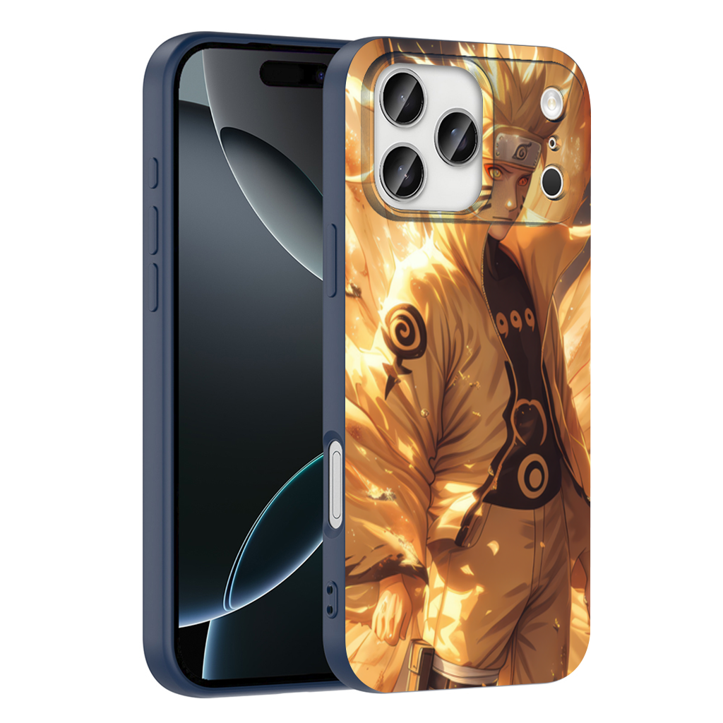 Naruto Uzumaki  Kurama Chakra Mode Awakening iPhone 17 Pro Max Case