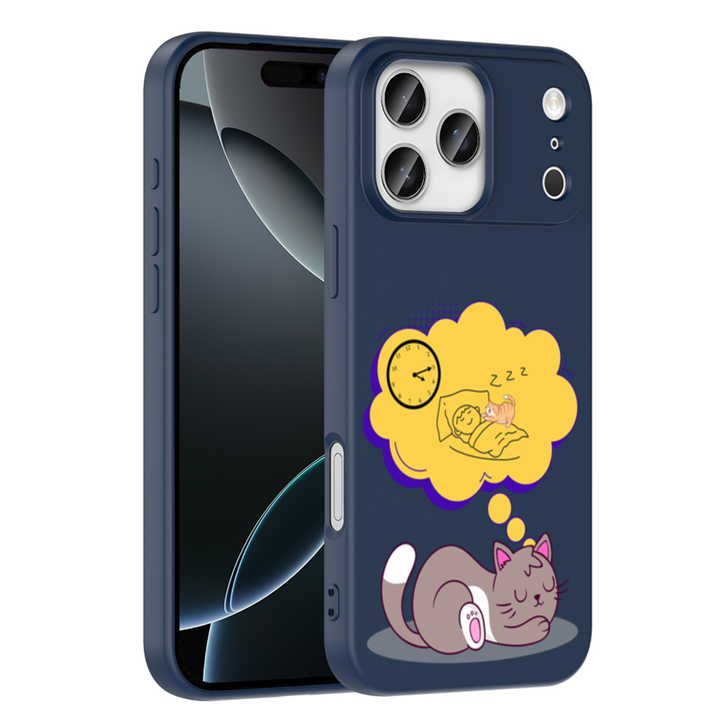 Cat Planning a 4 AM Zoomies Illustration 