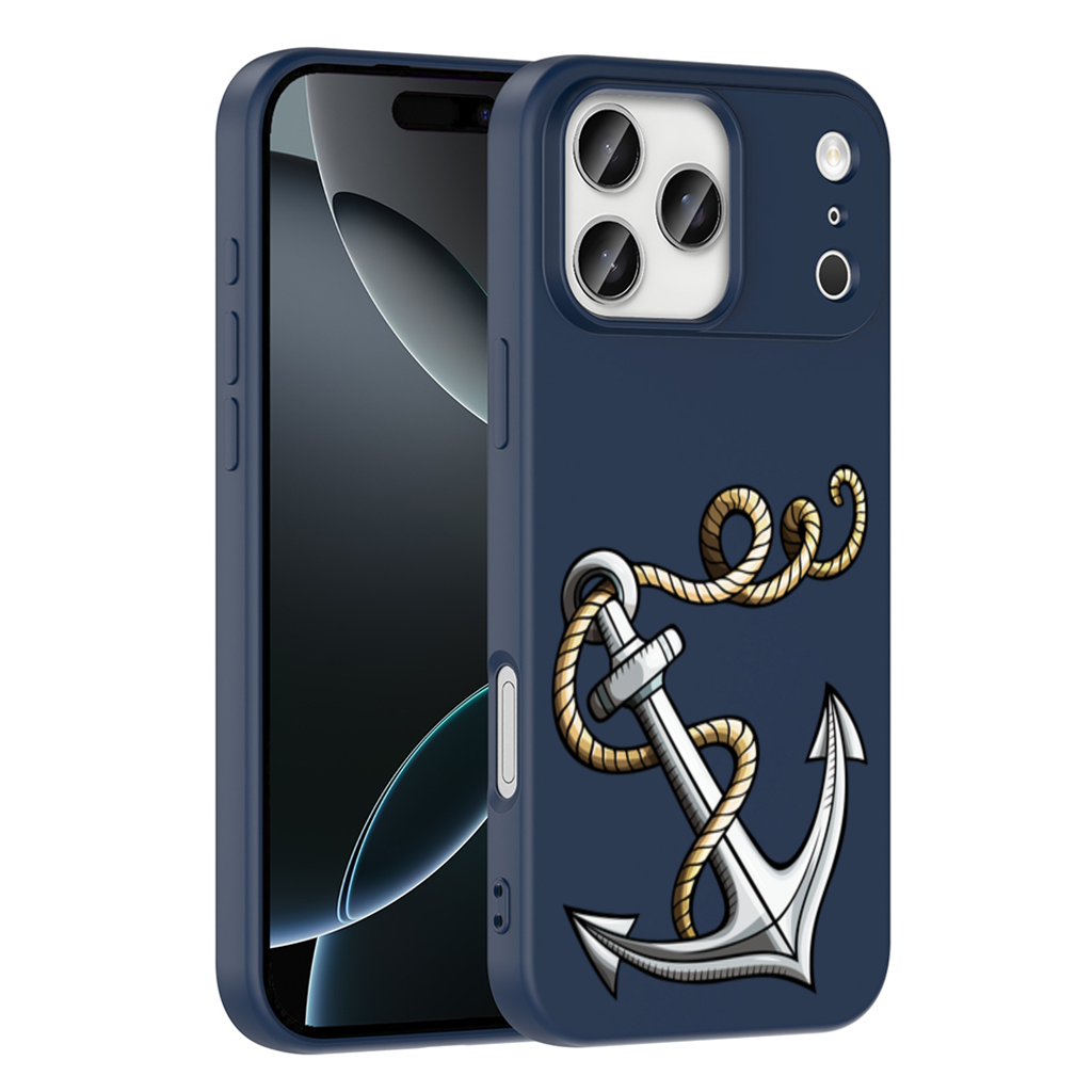 Sailor Anchor with Rope Tattoo Art iPhone 17 Pro Max Case