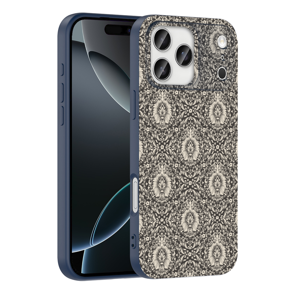 Classic Vintage Damask Floral Pattern iPhone 17 Pro Max Case