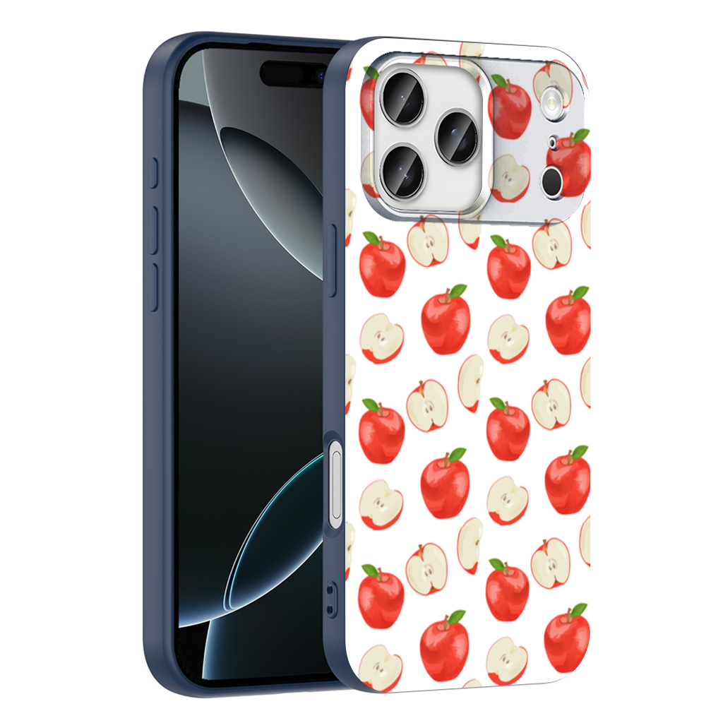 Red Apple Slices iPhone 17 Pro Max Case