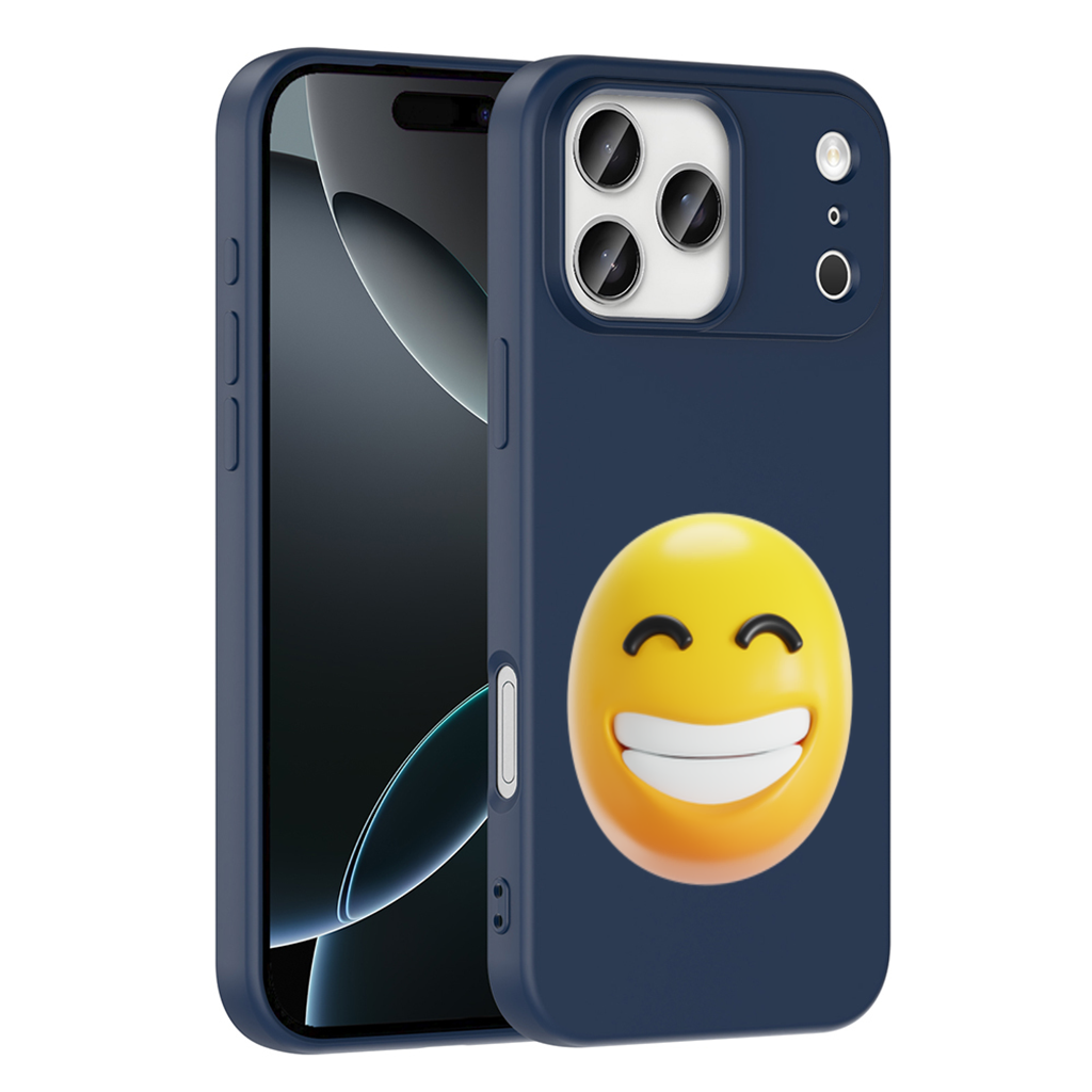 3D Smiling Emoji iPhone 17 Pro Max Case
