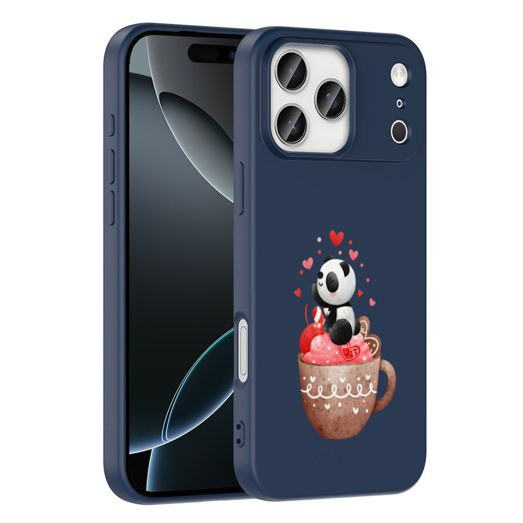 Kawaii Panda Coffee Time iPhone 17 Pro Max Case
