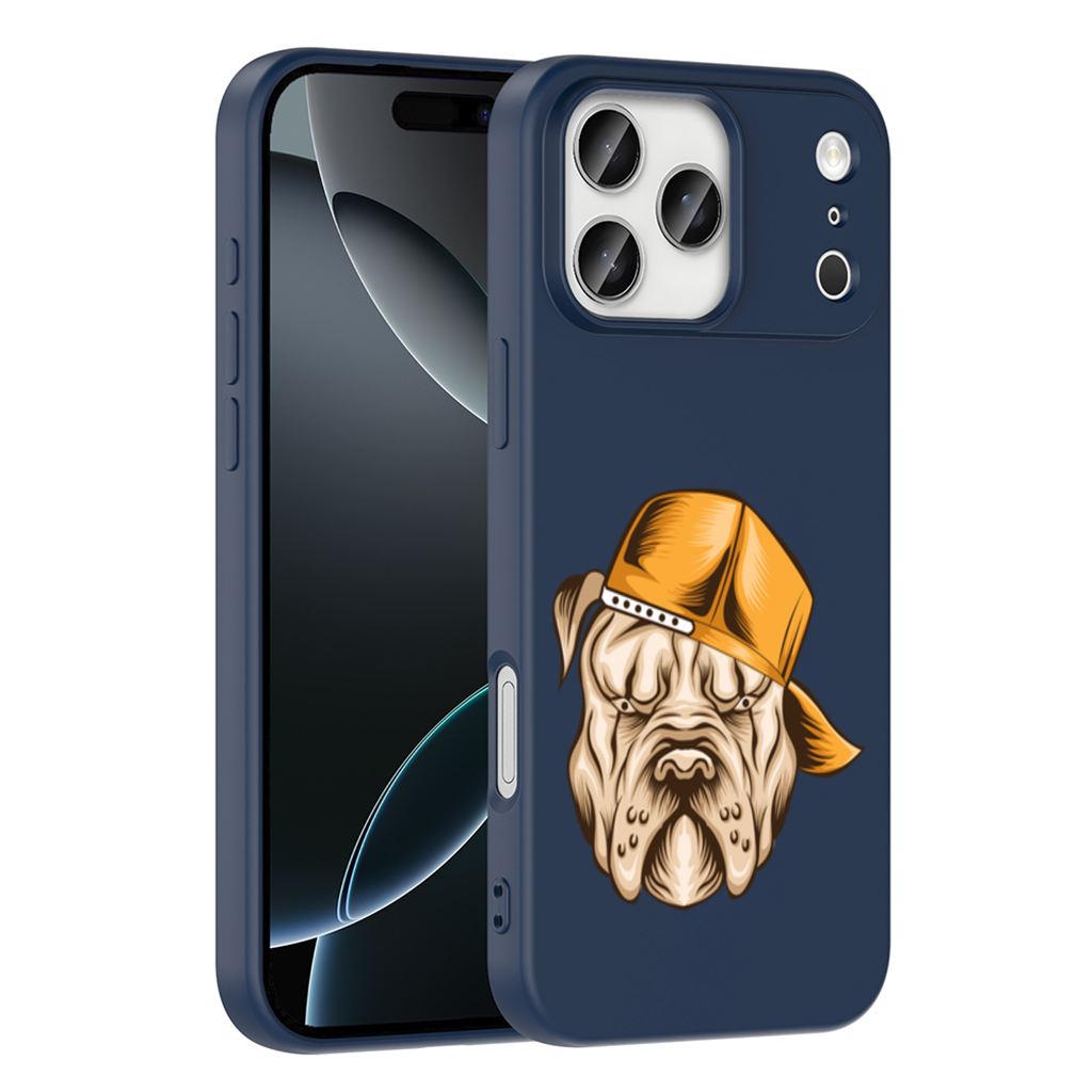 Angry Bulldog Snapback iPhone 17 Pro Max Case