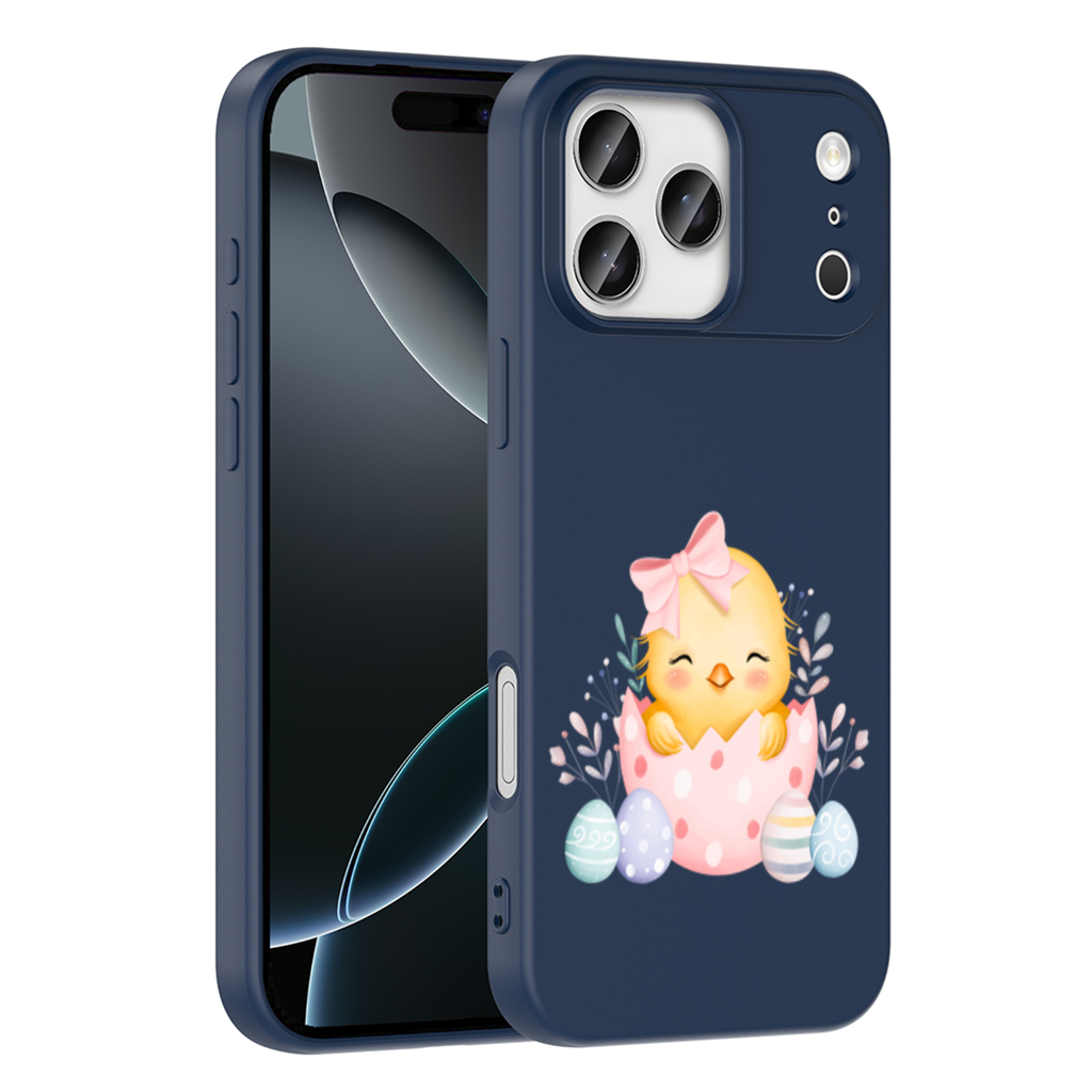 Easter Chick with Eggs iPhone 17 Pro Max Case