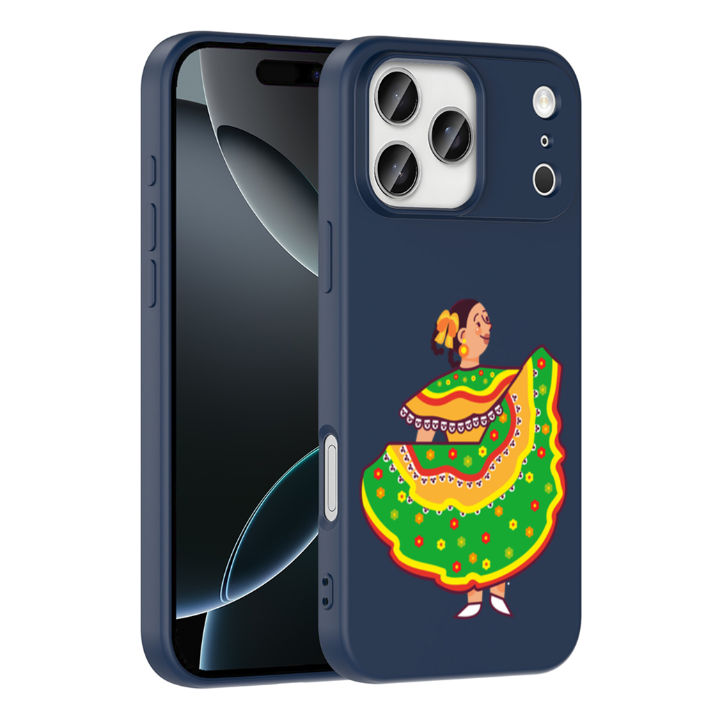 Mexican Folkloric Dancer Woman iPhone 17 Pro Max Case
