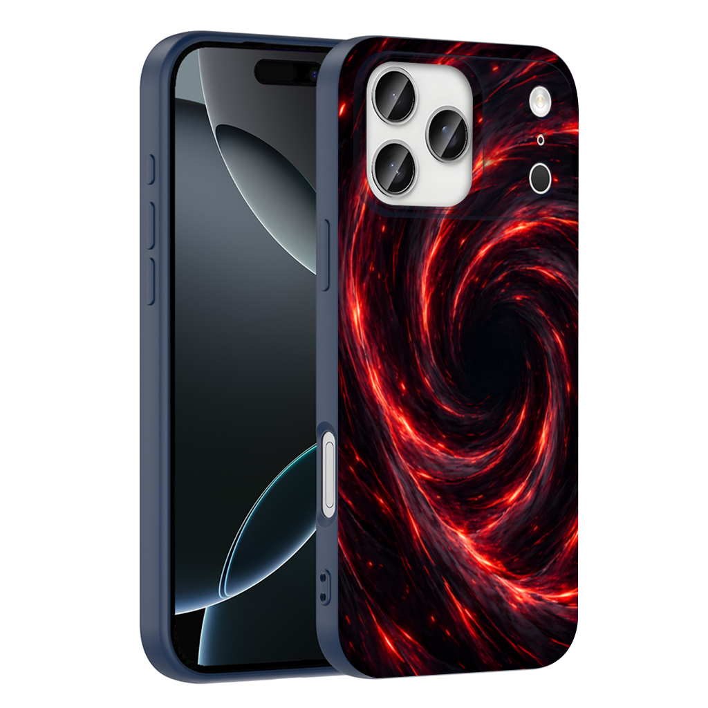 Uchiha Brothers Eternal Black Flames of Amaterasu iPhone 17 Pro Max Case