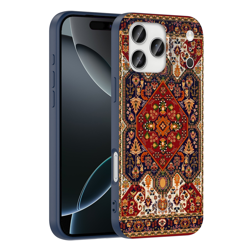 Antique Ethnic Tribal Floral iPhone 17 Pro Max Case