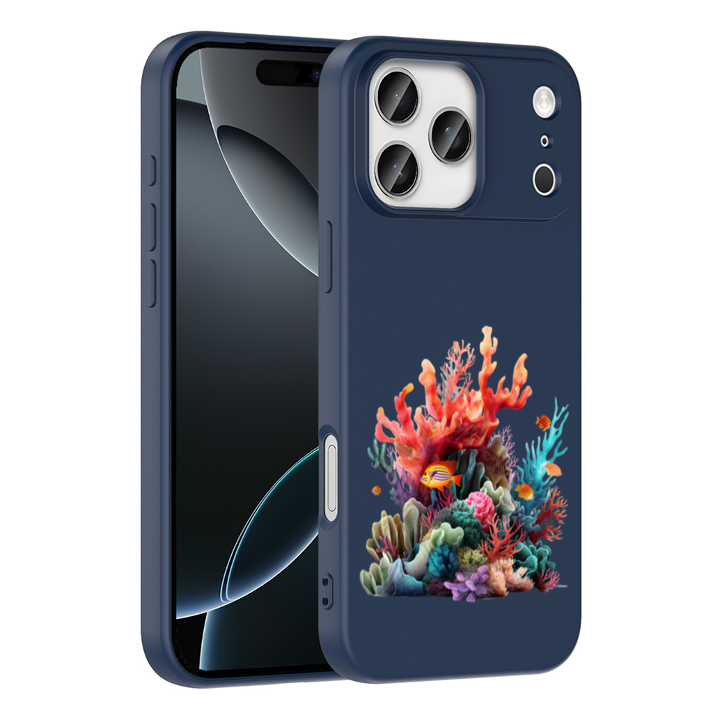 Vibrant Coral Reef and Tropical Fish iPhone 17 Pro Max Case