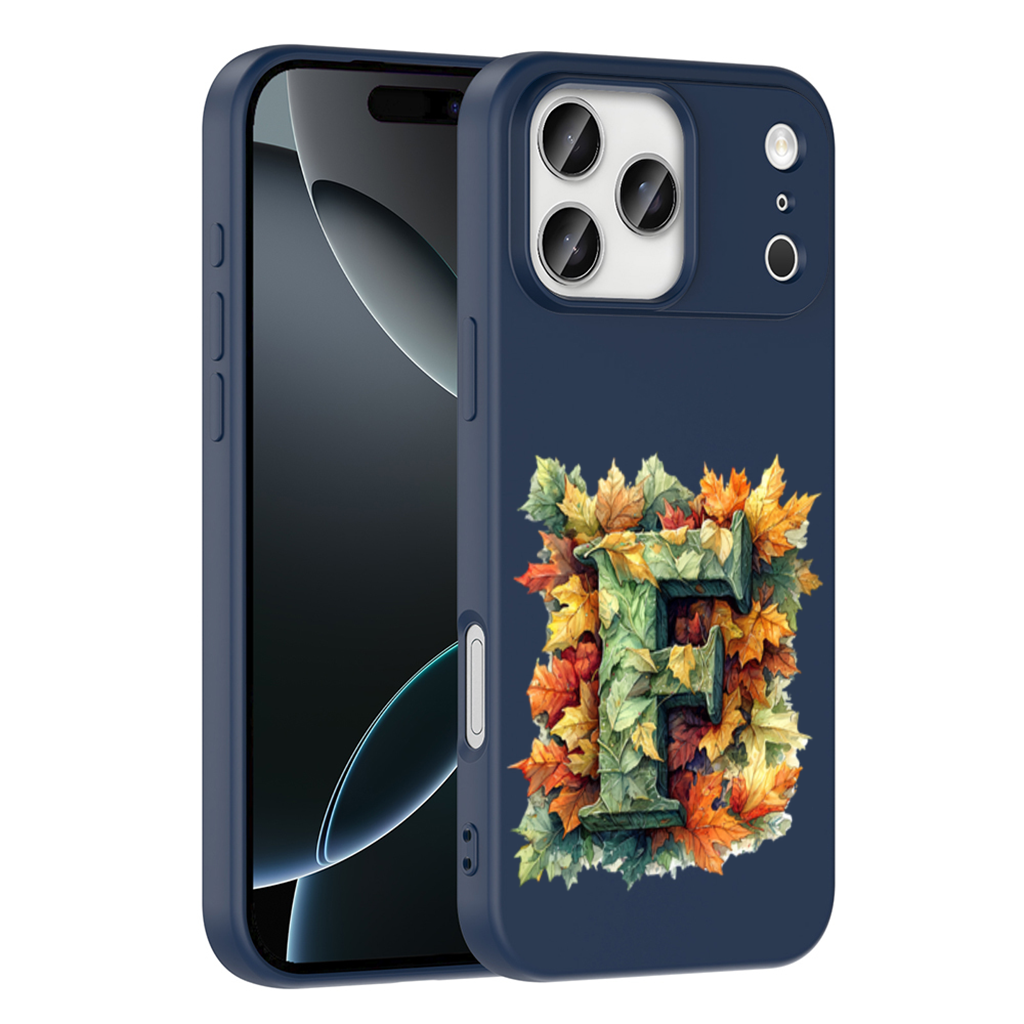 Autumn Leaf Monogram F iPhone 17 Pro Max Case