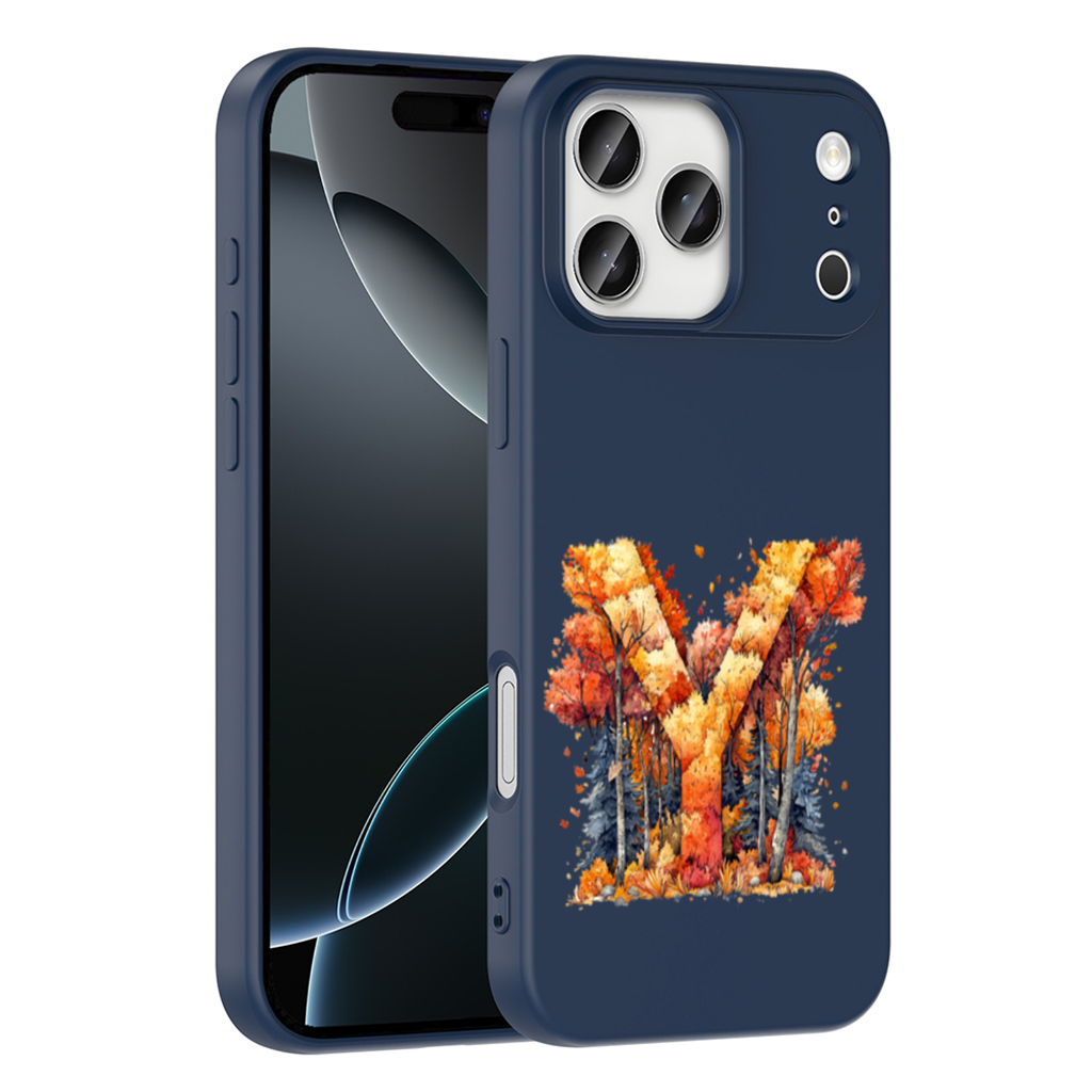Autumn Forest Letter Y iPhone 17 Pro Max Case
