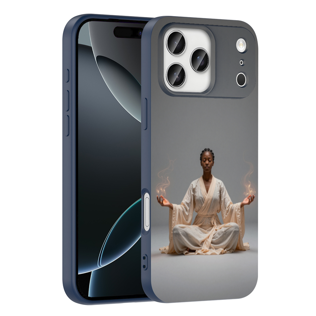 Ethereal Energy Meditation iPhone 17 Pro Max Case