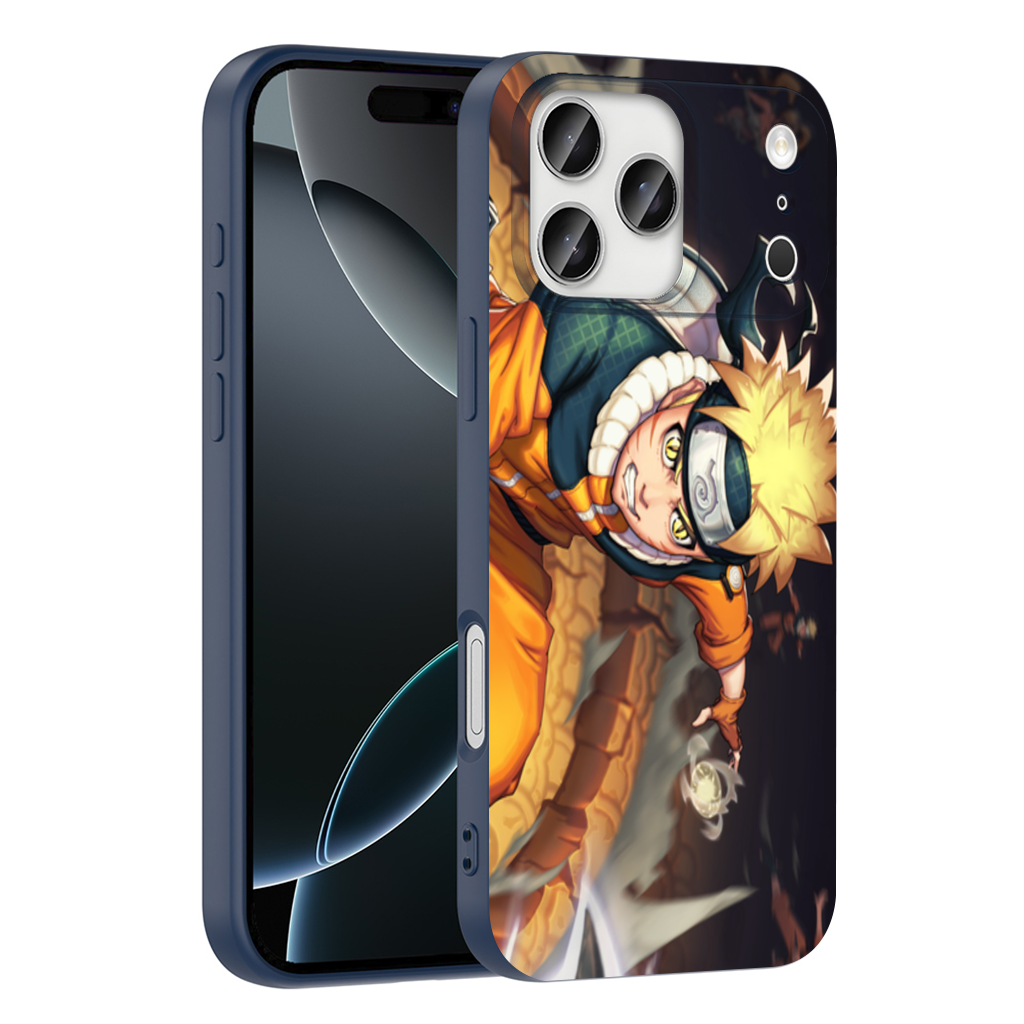 Golden Energy Fighter in Orange Jumpsuit iPhone 17 Pro Max Case