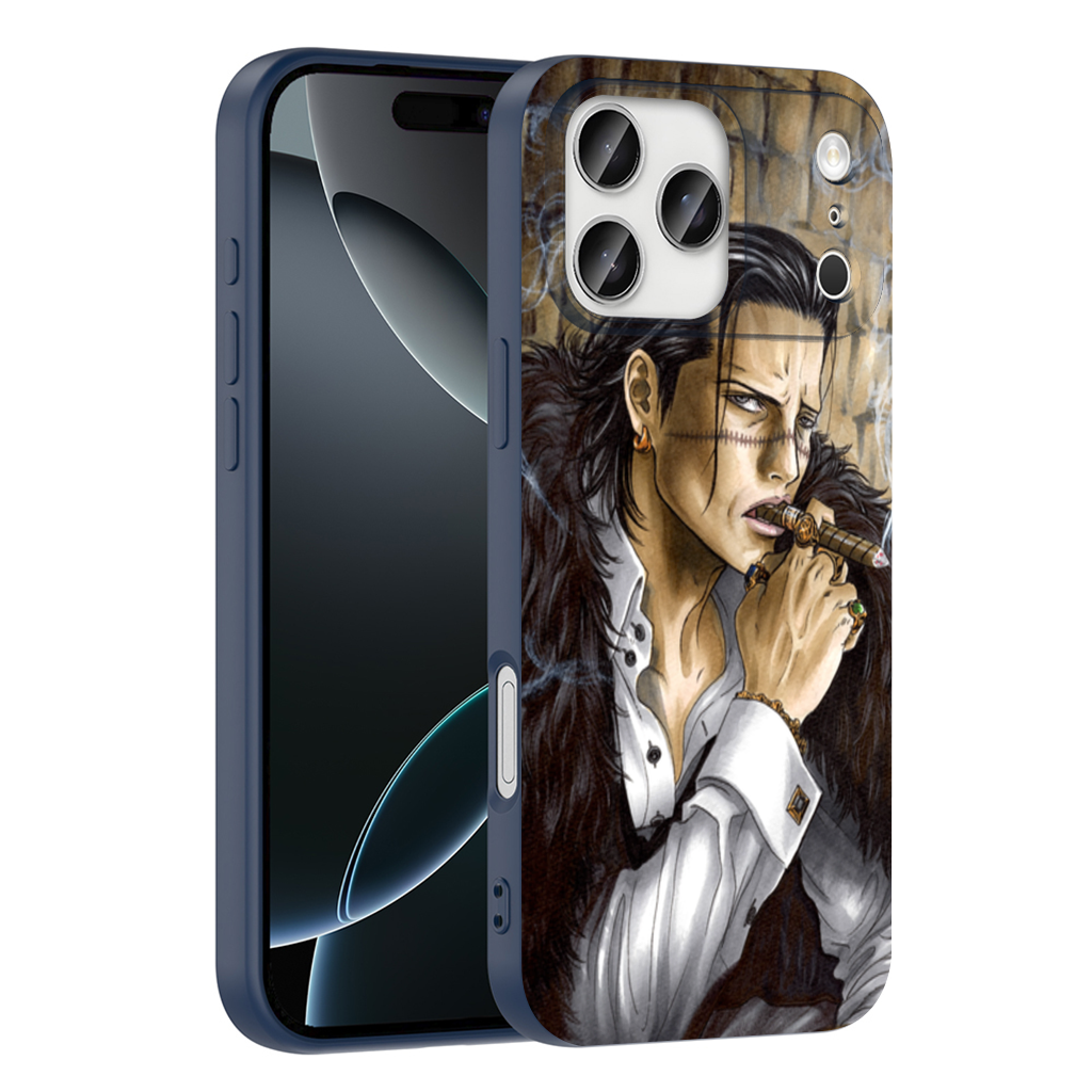 Mysterious Mafia Boss with Gold Hook iPhone 17 Pro Max Case