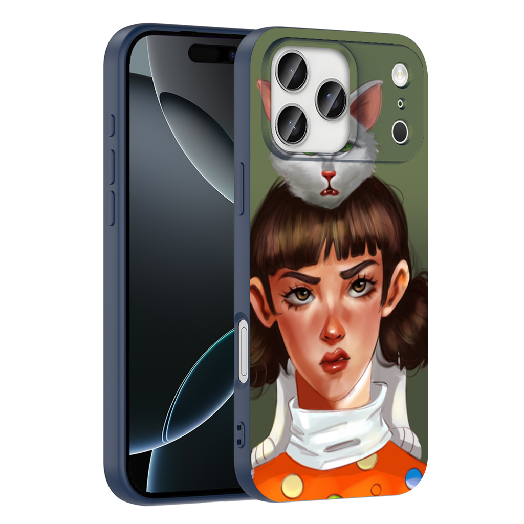 Mood Kedi ve Ben Dokunma Telefonuma! iPhone 17 Pro Max Kılıfı