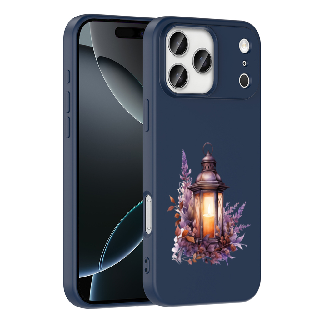 Cottagecore Lavender and Leaves Lantern iPhone 17 Pro Max Case