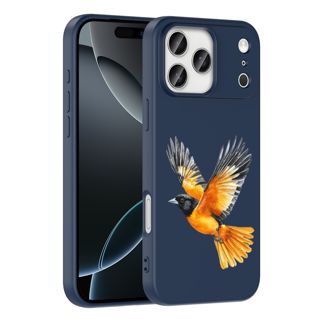 Watercolor Baltimore Oriole iPhone 17 Pro Max Case