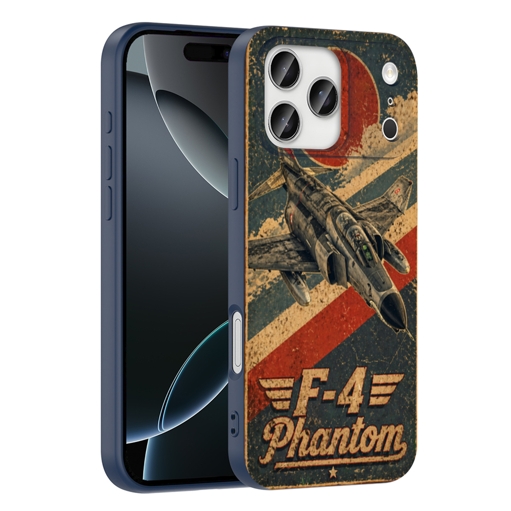 F-4 Phantom Türk Hava Kuvvetleri Retro iPhone 17 Pro Max Kılıfı