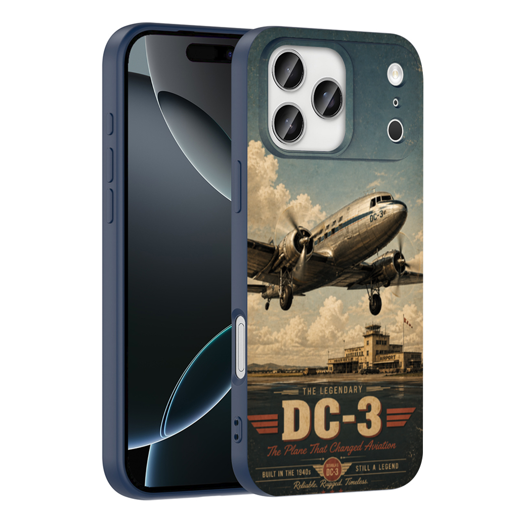 Douglas DC-3 Vintage Aviation iPhone 17 Pro Max Case