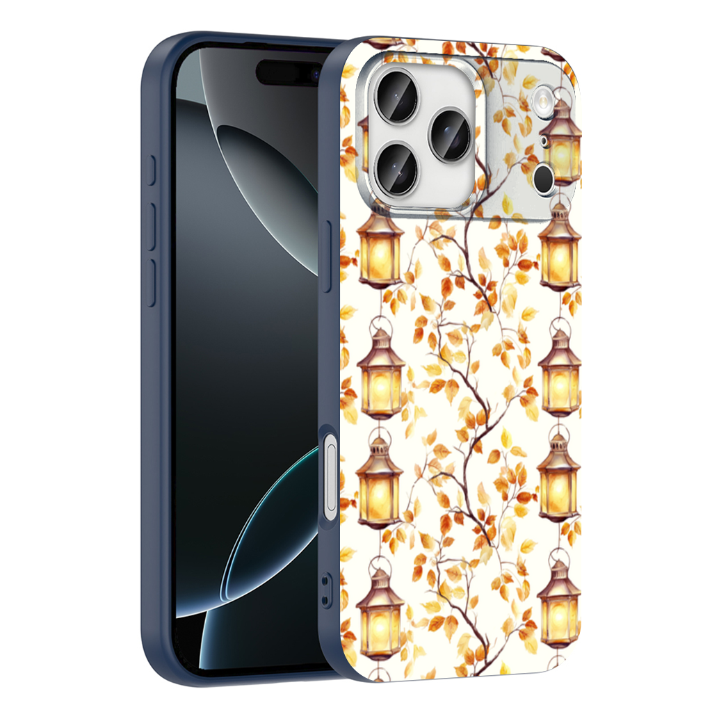Nostaljik Suluboya Güz Dalları iPhone 17 Pro Max Kılıfı