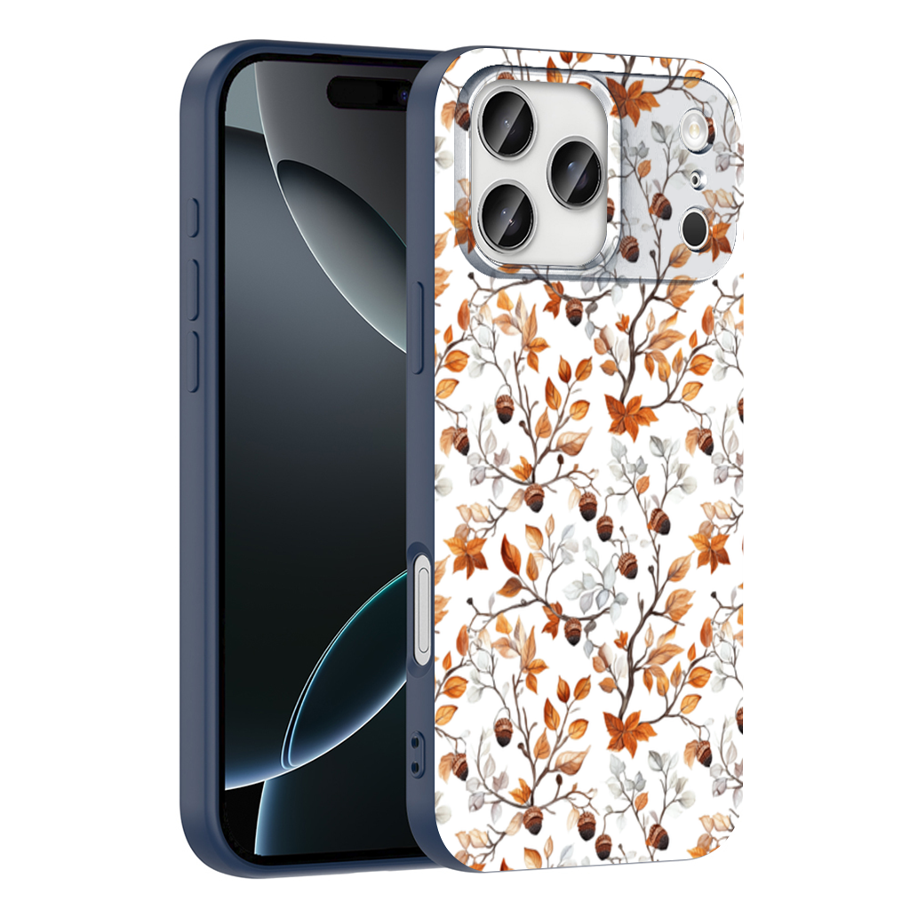 Watercolor Fall Acorns and Leaves iPhone 17 Pro Max Case