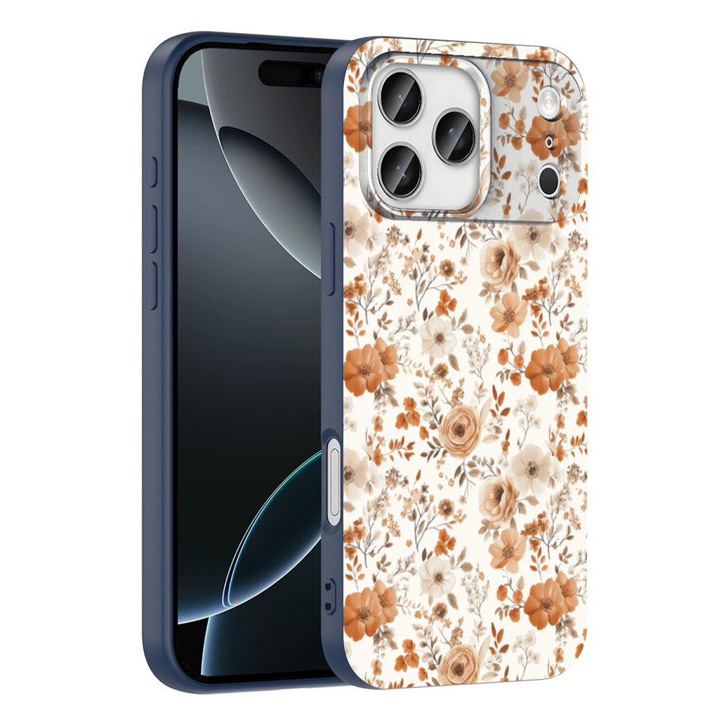 Terracotta Vintage Rose iPhone 17 Pro Max Case