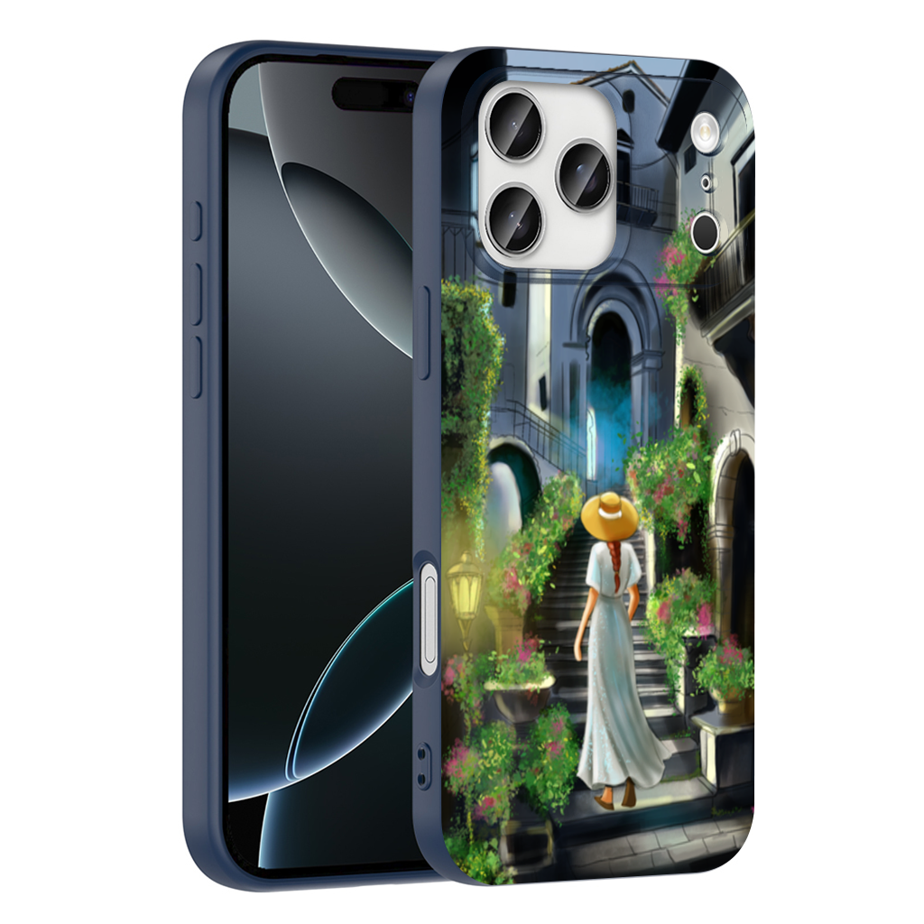 Journey Through Time The Tale of Flowery Streets iPhone 17 Pro Max Case