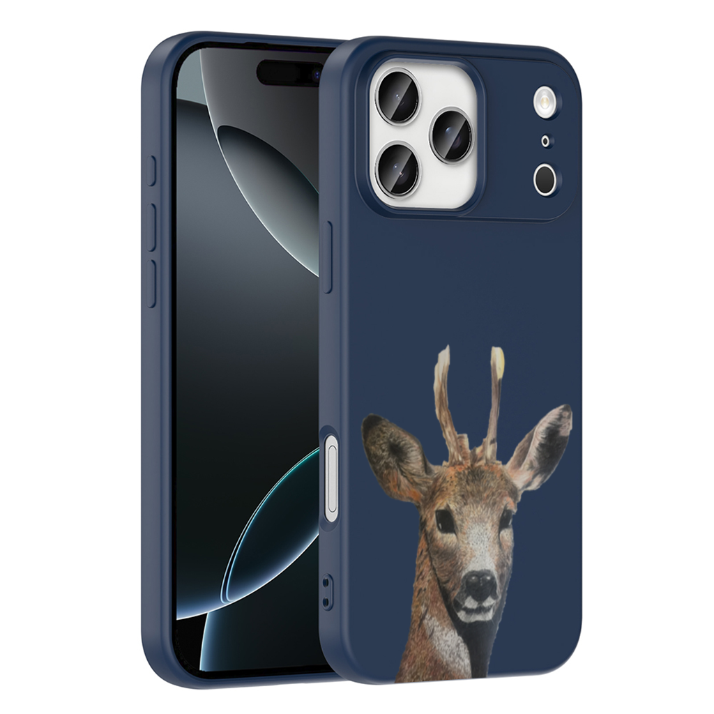 Deer colored pencil sketch iPhone 17 Pro Max Case