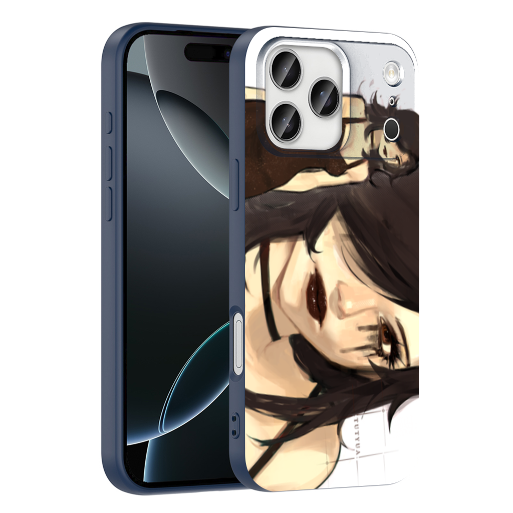 Goth Anime Girl iPhone 17 Pro Max Case