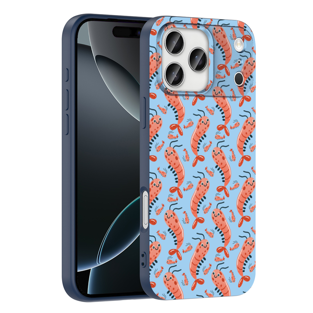 Cute Shrimps iPhone 17 Pro Max Case