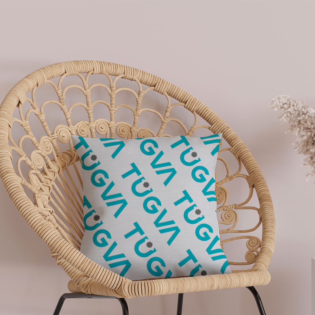 Tügva logo test ürünleri Decorative pillow cover