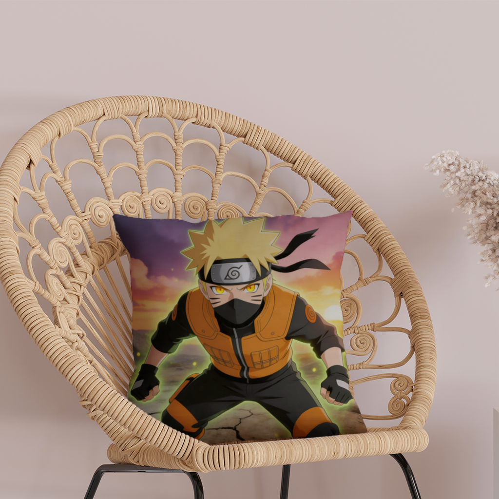 Naruto Sage Mode Power Awakening Decorative pillow cover