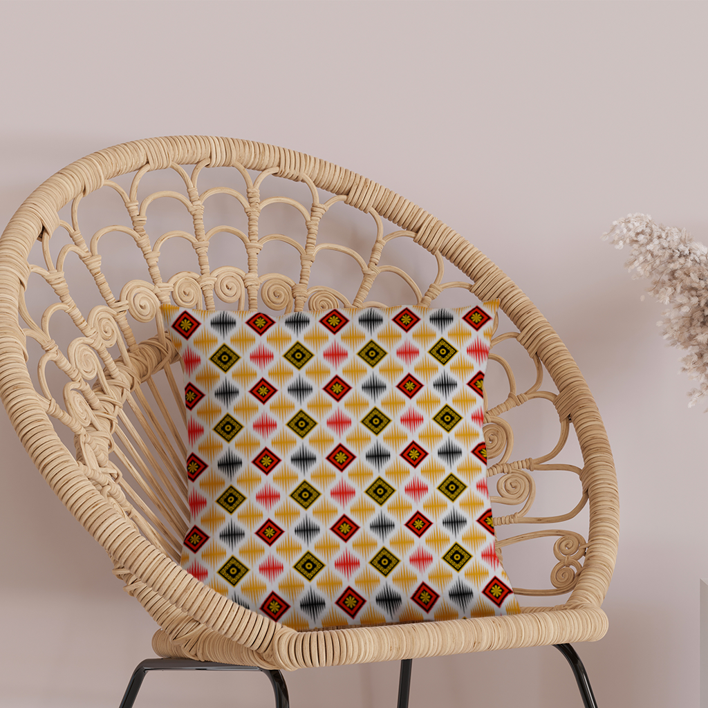 Vibrant Ethnic Geometric Motif 