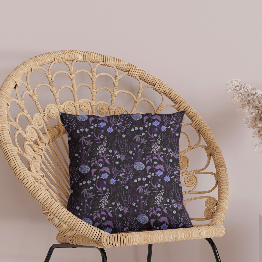 Purple Gothic Botanical 