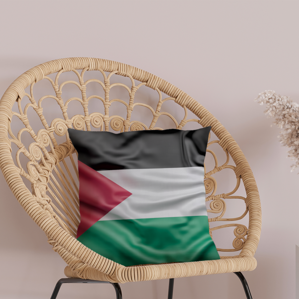 Waving Palestine Flag 