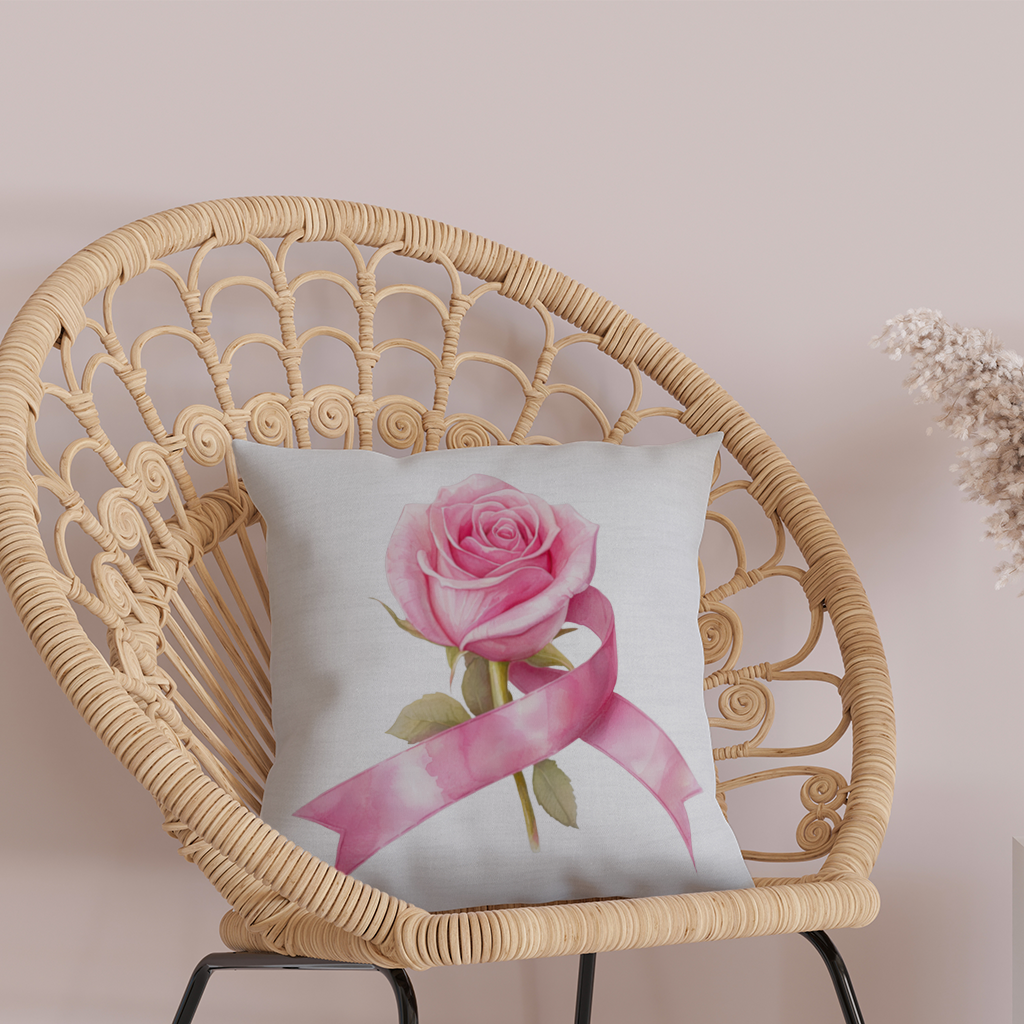 Breast Cancer Awareness Pink Rose