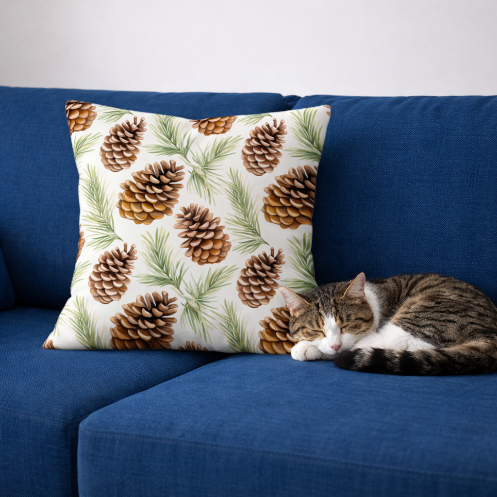 Pinecone Pattern Nature Background 