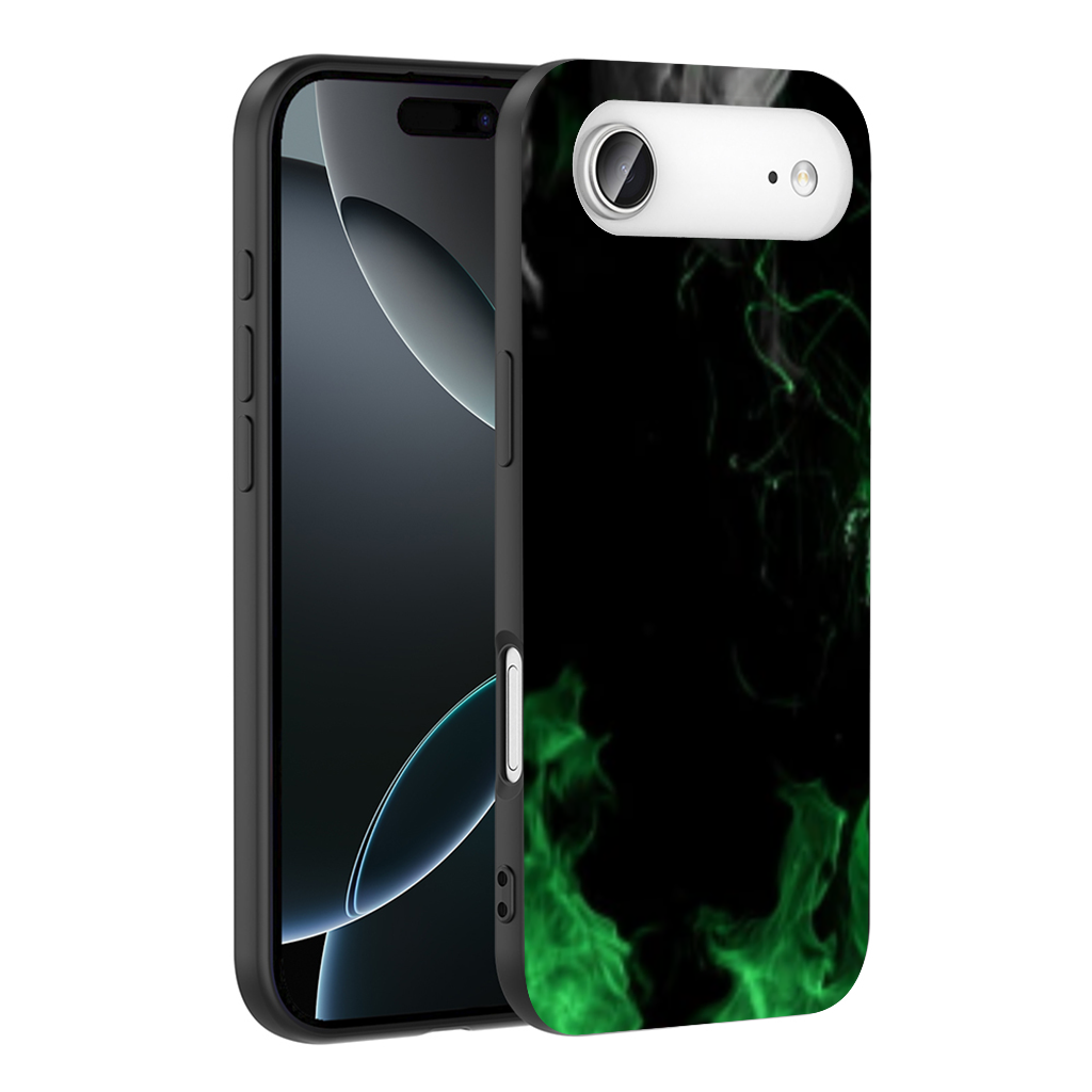 Green and black smokes İphone 17 Air Case