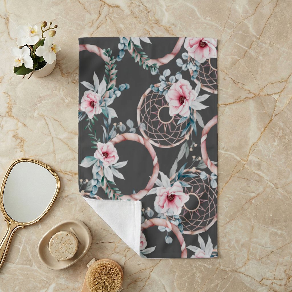 Boho Floral Dreamcatcher Pattern 