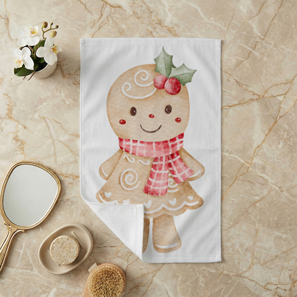 Cute Gingerbread Cookie Character 
