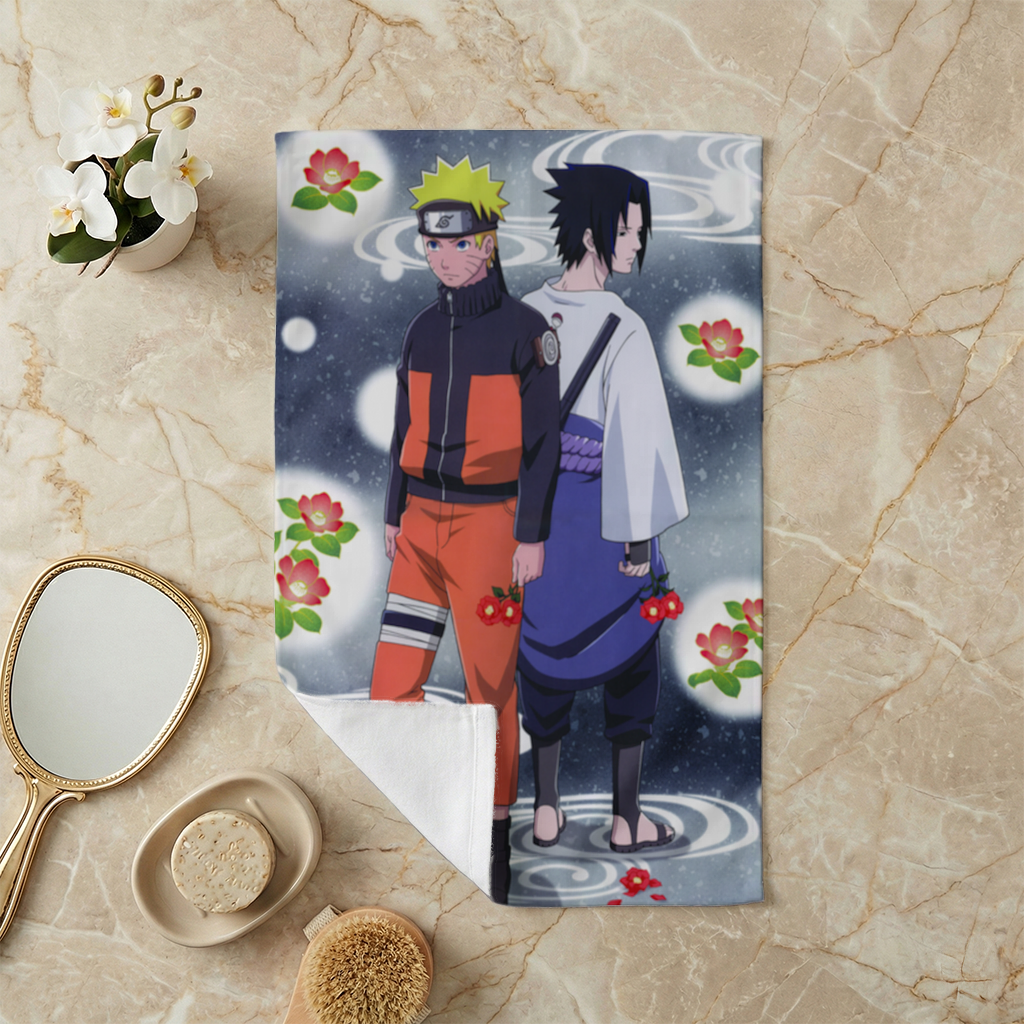 Sırt Sırta Duran İki Rakip Savaşçı El Havlusu